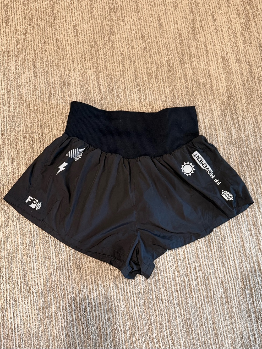 FP Movement High-Waist Running Shorts